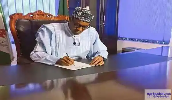 President Buhari To Sign 2016 Budget Before Leaving For France Friday